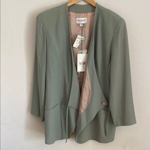 Emanuel Ungaro  Green Vintage Wool Blazer 14/48
